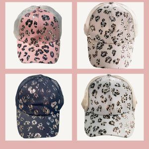 Trucker Hats with Criss Cross Back